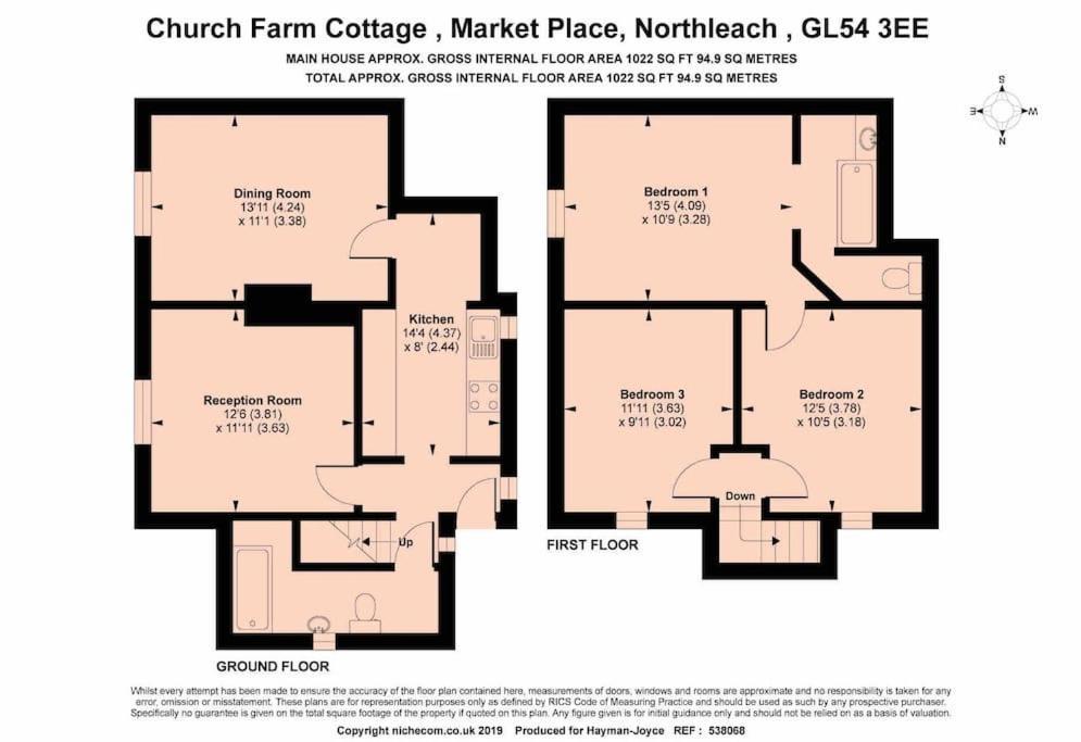 Church Farm Cottage Cheltenham Exterior photo